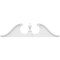 Ekena Millwork Rams Head Architectural Grade PVC Pediment (Urn Ships Unattached in Box), 84"W x 21"H x 2-3/4"P PEDPS084X210RHP00 - alternate 3